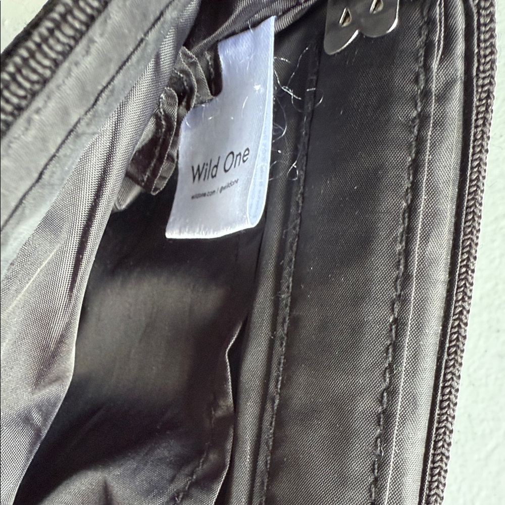 Wild One Black Satchel Bag - Picture 2 of 3